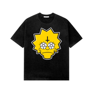 Camiseta Oversized - Lisa Anticristo