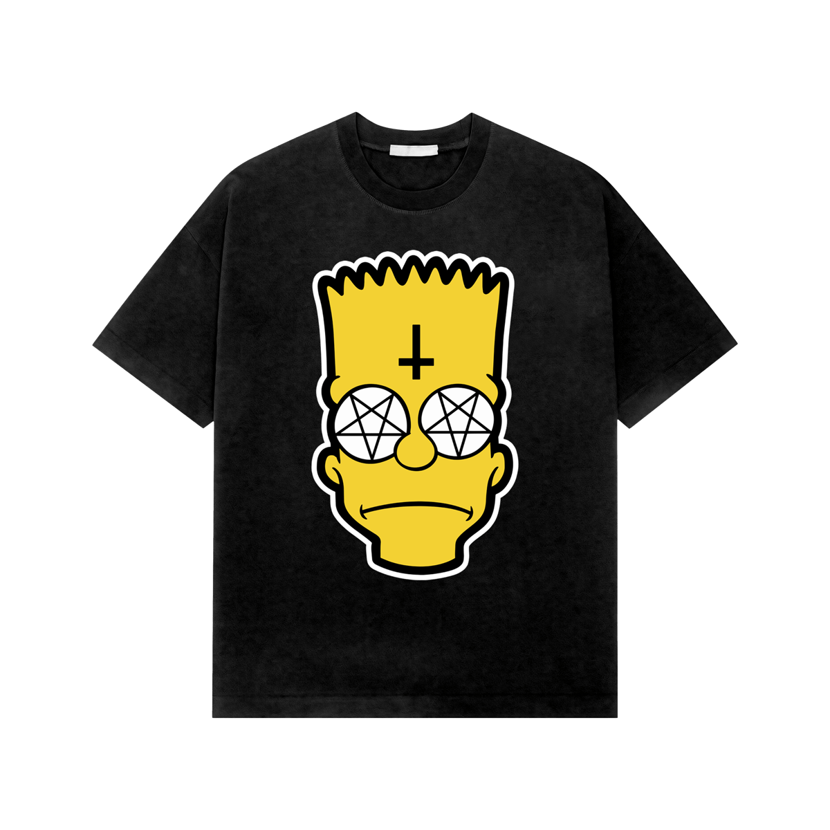 Nome do produto: Camiseta Oversized - Bart Anticristo
