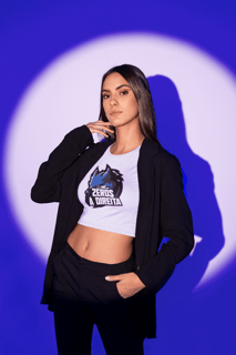 Nome do produto Cropped Feminina - Lobão