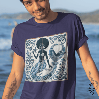 Nome do produto Camiseta Yemanjá - Mãe Preta do Mar