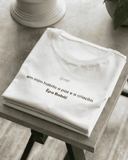 Nome do produto Camiseta Meu Orixá - Oxalá