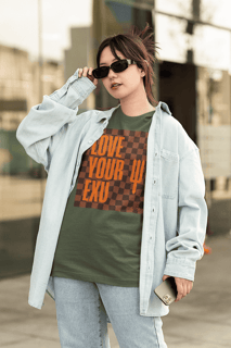 Nome do produto Camiseta Oversized - Exu Loves You Fine