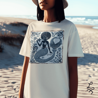 Nome do produto Camiseta Yemanjá - Mãe Preta do Mar
