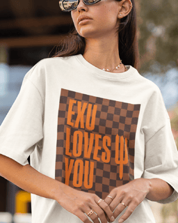 Nome do produto Camiseta Oversized - Exu Loves You Fine