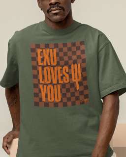 Nome do produto Camiseta Oversized - Exu Loves You Fine