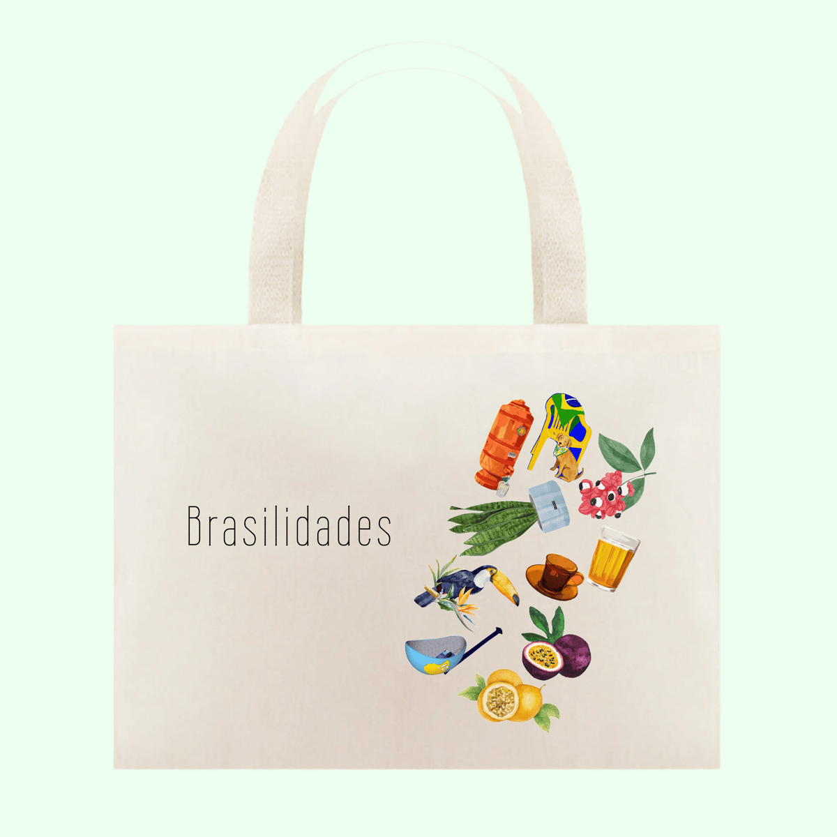Nome do produto: Ecobag Grande Brasilidade