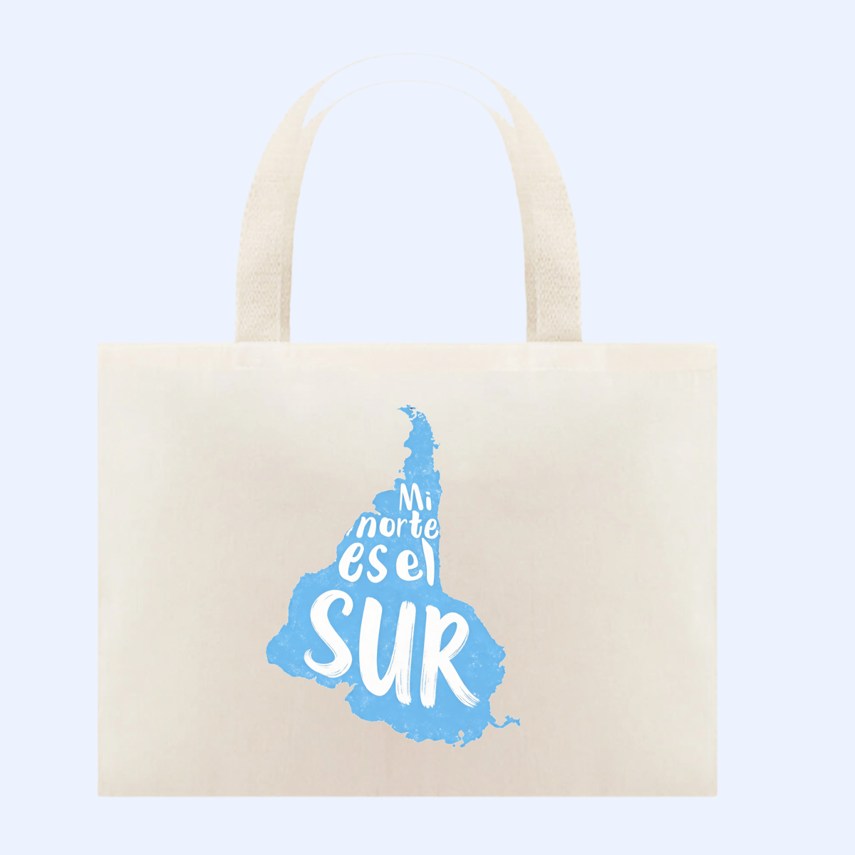 Nome do produto: Ecobag Grande Mi norte es el sur