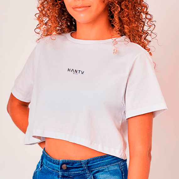 Cropped CLASSIC branca Honto 