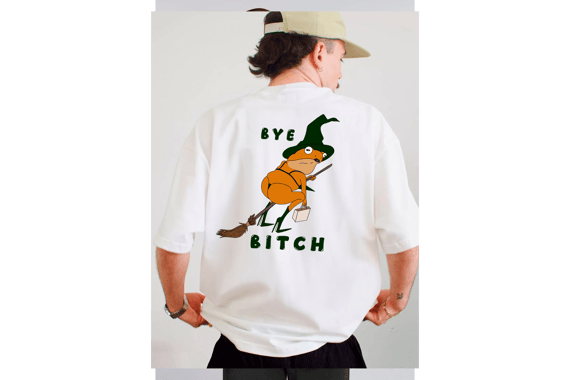 Bye Bitch Oversize