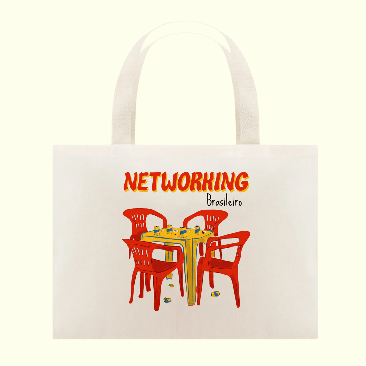 Nome do produto: Ecobag Grande Networking Brasileiro 