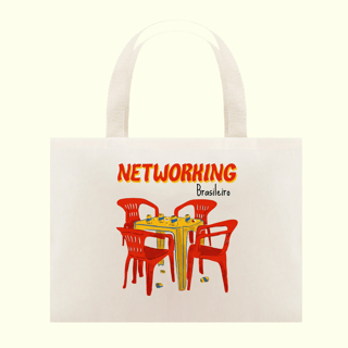 Ecobag Grande Networking Brasileiro 