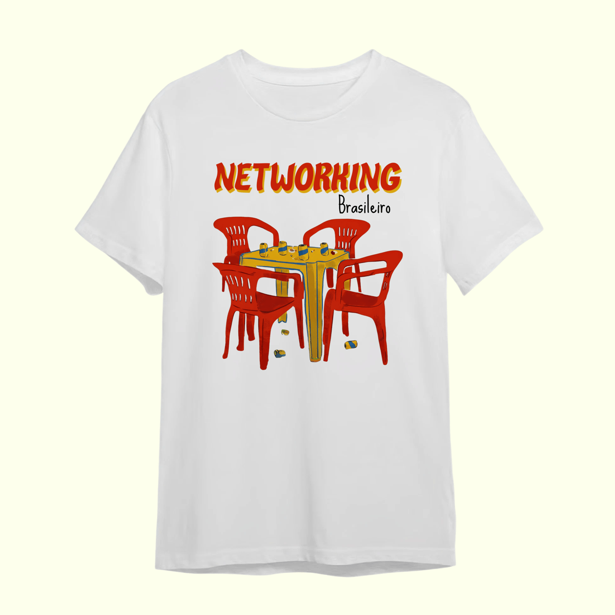Nome do produto: Camiseta Networking Brasileiro