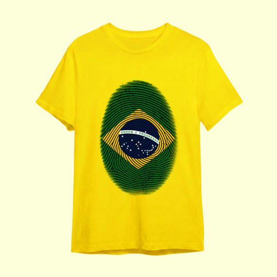 Camiseta Identidade  Brasileira 
