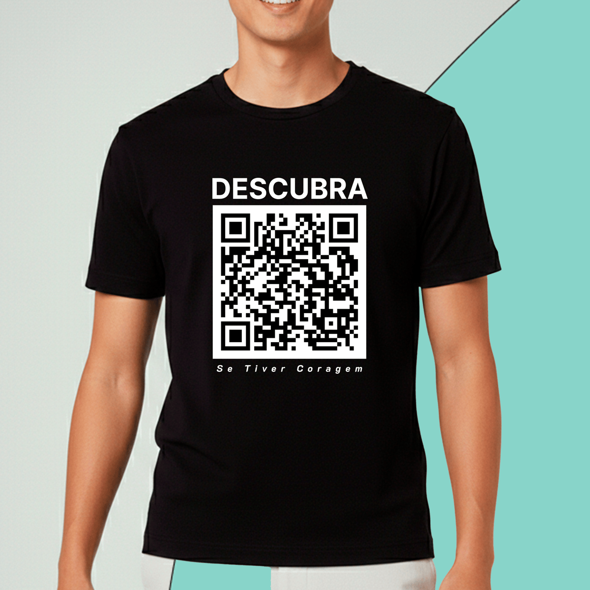 Nome do produto: Camiseta Descubra