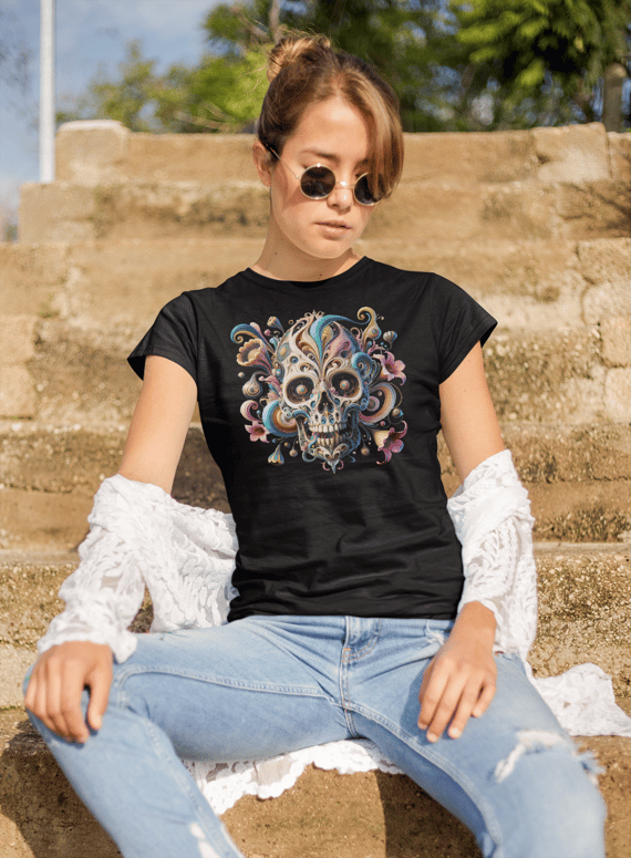Flower Skull