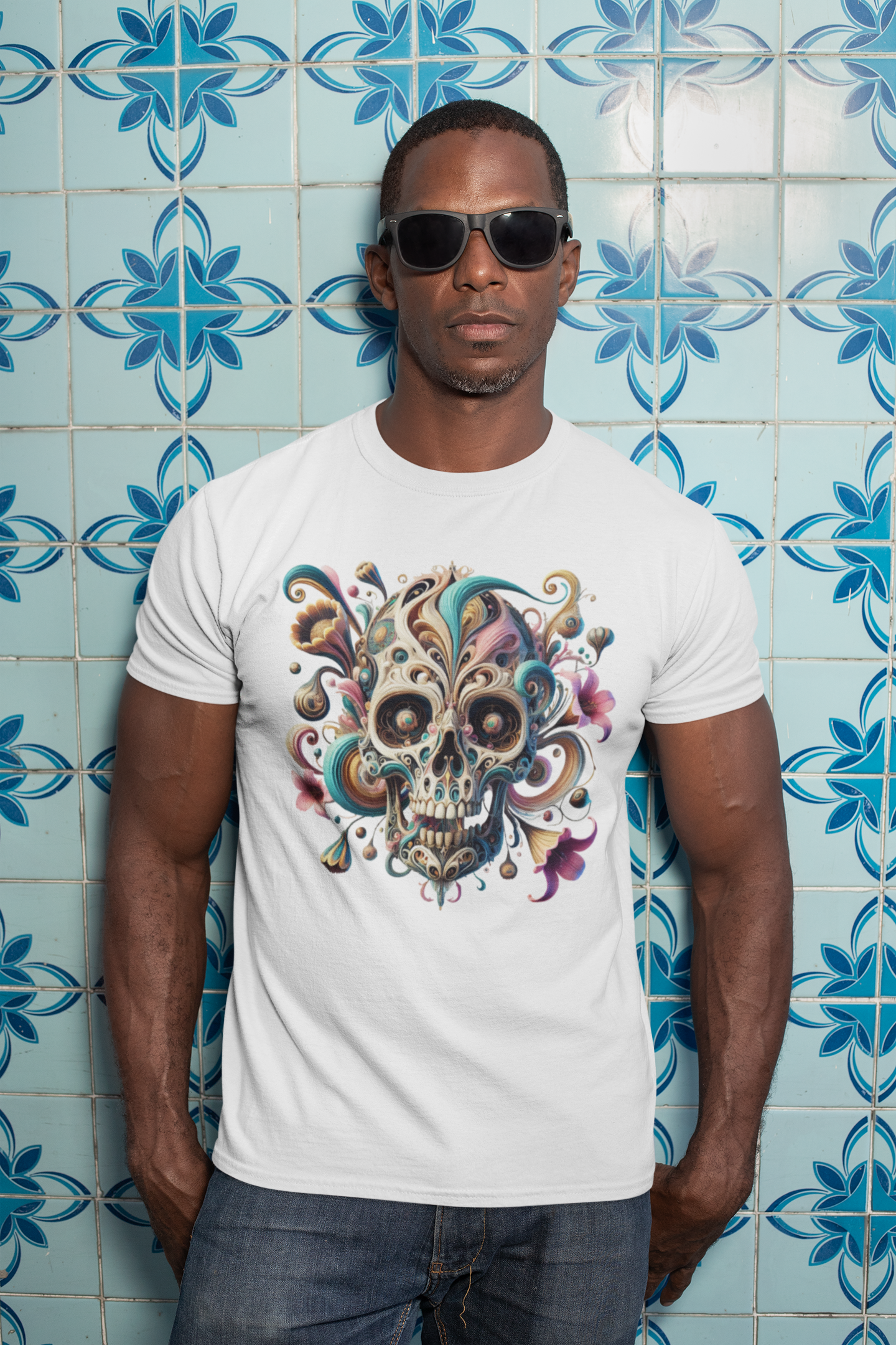 Flower Skull
