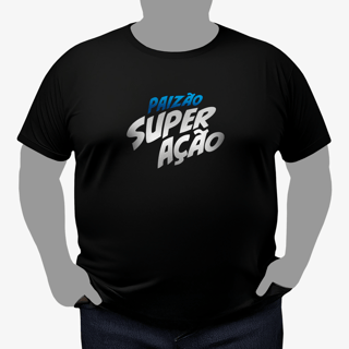 Camiseta Plus Size Unissex | Paizão Super Ação
