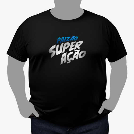 Camiseta Plus Size Unissex | Paizão Super Ação