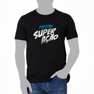 Nome do produto Camiseta Masculina Quality - Paizão Super Ação