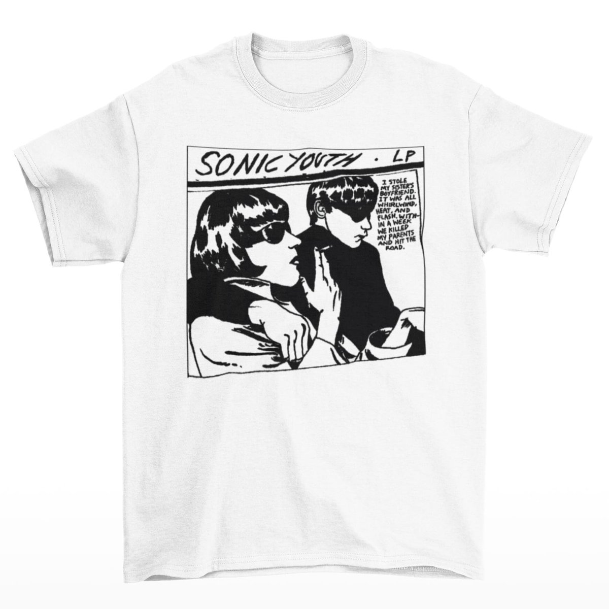 Nome do produto: T-shirt inspiration Sonic Youth unissex