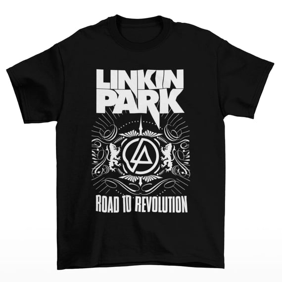 T-shirt inspiration Linkin Park road to revolution unissex