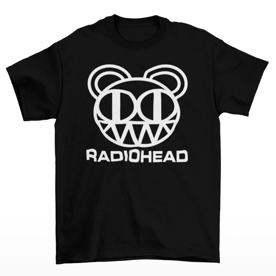 T-shirt inspiration Radiohead unissex