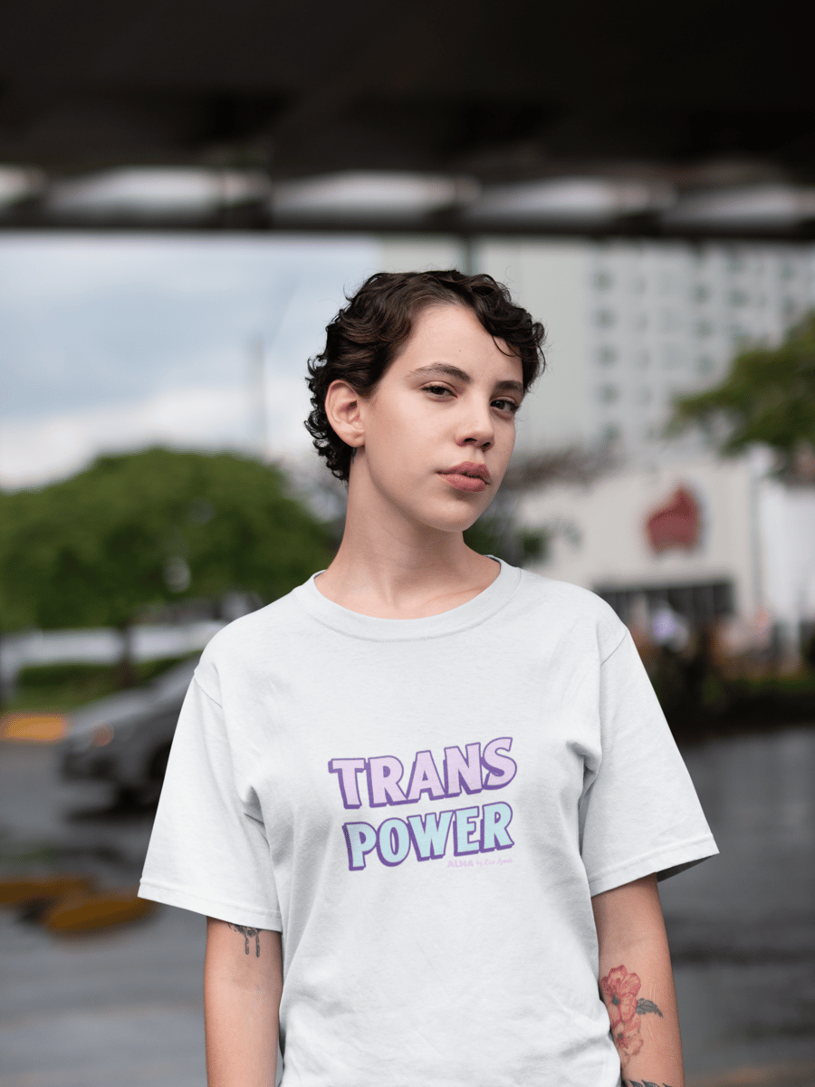 Nome do produto: Camiseta Oversized Trans Power