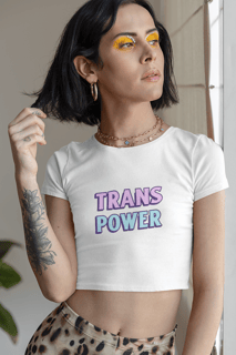 Cropped Trans Power 