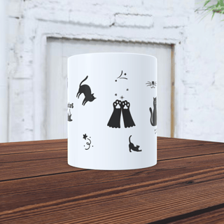 Nome do produto Caneca Eu Amo Gatos e Café