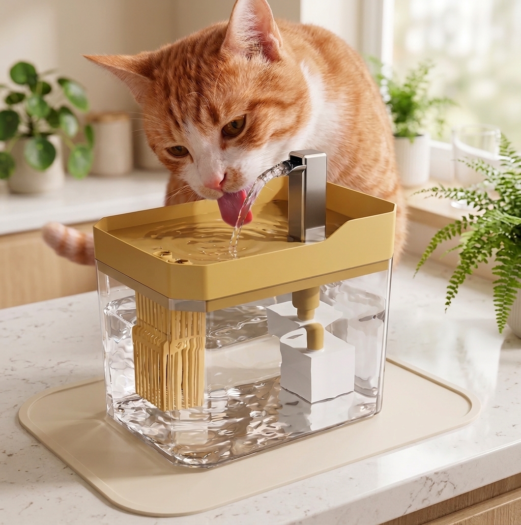 Fonte De Agua Para Gato Cachorro Bebedouro Automático Bivolt