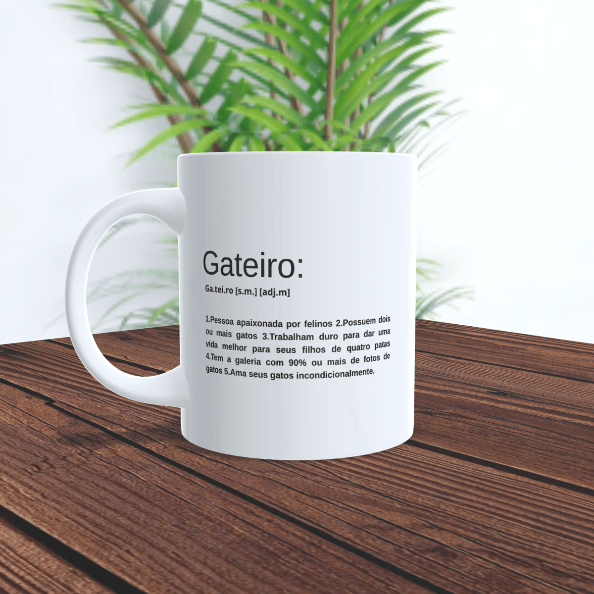Nome do produto: Xícara Gateiro