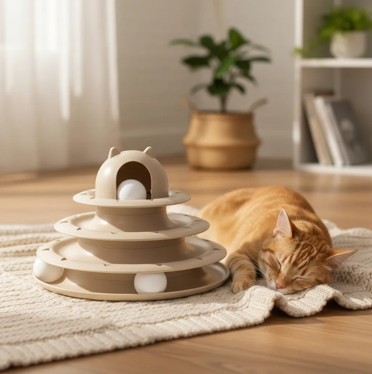 Torre De Bolinhas Para Gatos