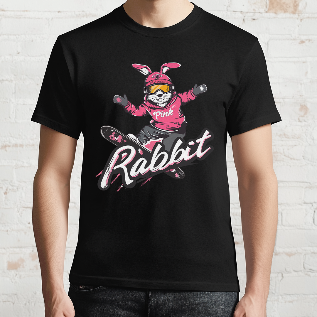 Nome do produto: Pink Rabbit | Snowboarder