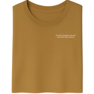 Nome do produto Camiseta Afaste-se