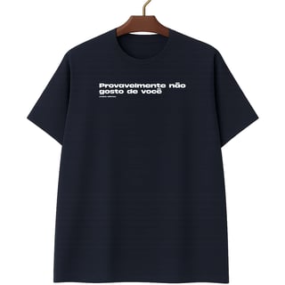 Nome do produto Camiseta Na Sinceridade Unissex - Plus Size