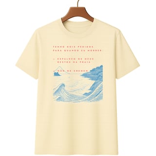 Nome do produto Camiseta Últimos Desejos