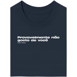 Nome do produto Camiseta Na Sinceridade Unissex