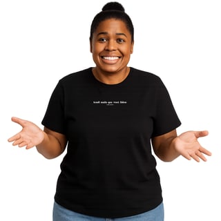 Nome do produto Camiseta Tendi Nada Unissex - Plus Size
