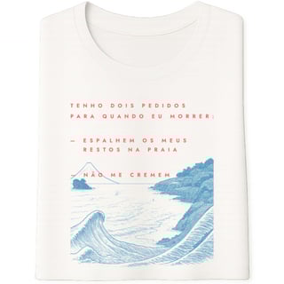 Nome do produto Camiseta Últimos Desejos