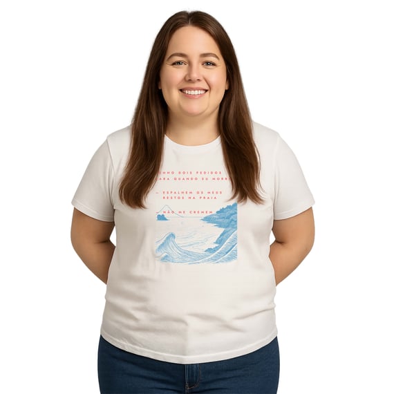 Camiseta Últimos Desejos - Plus Size