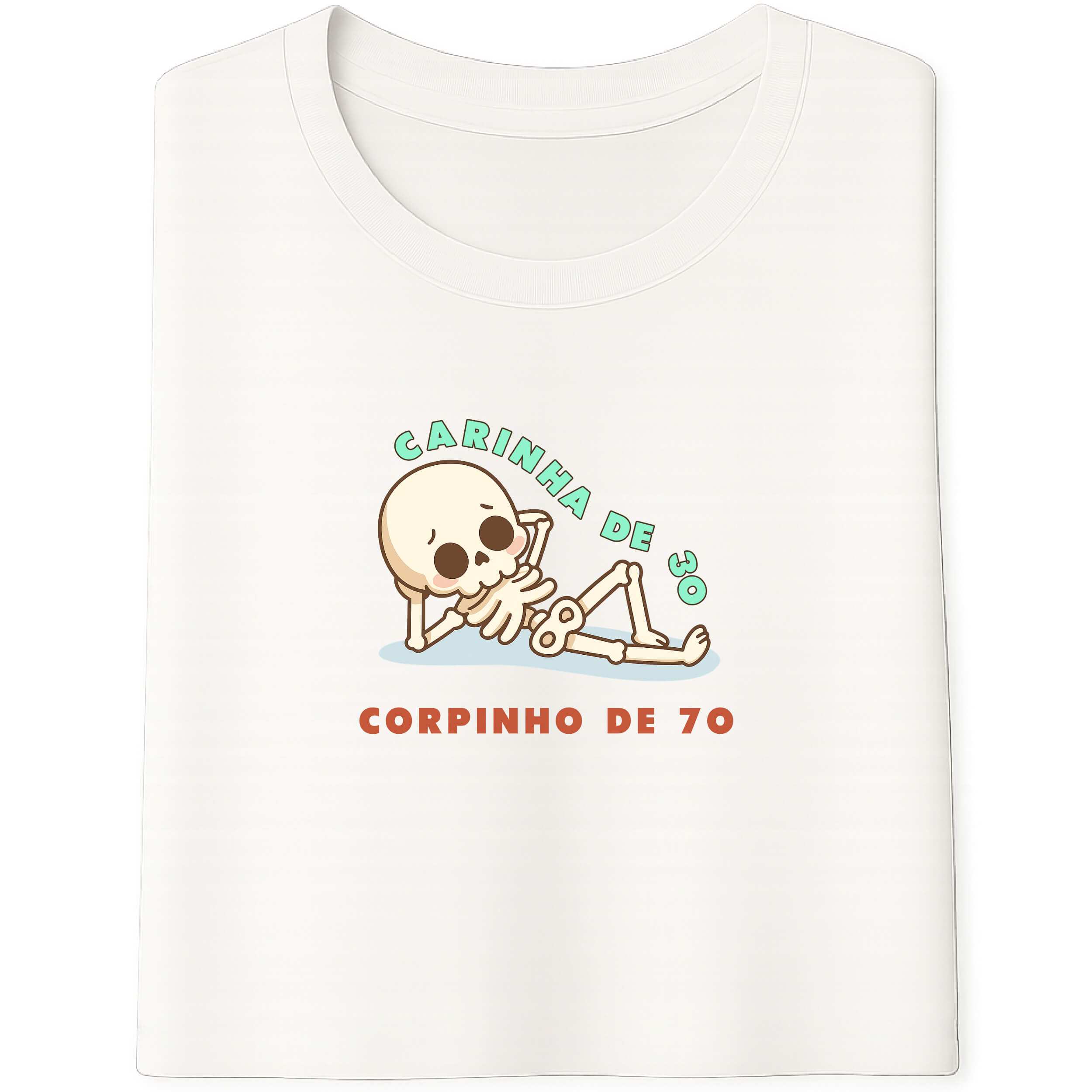 Camiseta na Flor da Idade