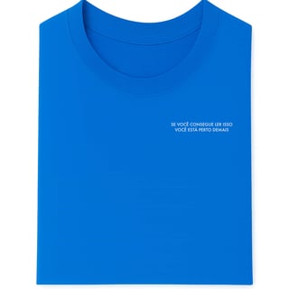 Nome do produto Camiseta Afaste-se