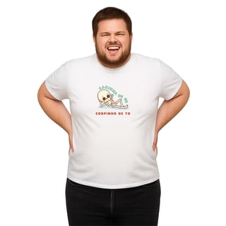 Nome do produto Camiseta na Flor da Idade - Plus Size