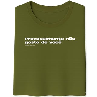 Nome do produto Camiseta Na Sinceridade Unissex