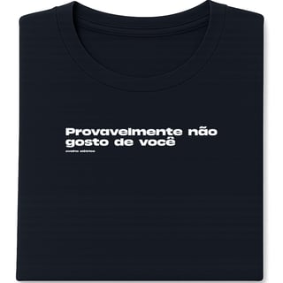 Nome do produto Camiseta Na Sinceridade Unissex - Plus Size