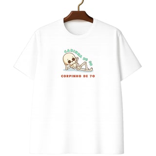Nome do produto Camiseta na Flor da Idade - Plus Size