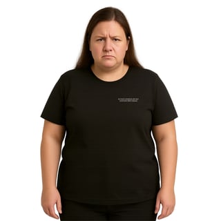 Nome do produto Camiseta Afaste-se - Plus Size