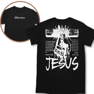 Camiseta Proshine Jesus Frente Costas