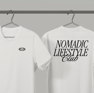 Nome do produto Nomadic Lifestyle Club - cor branca