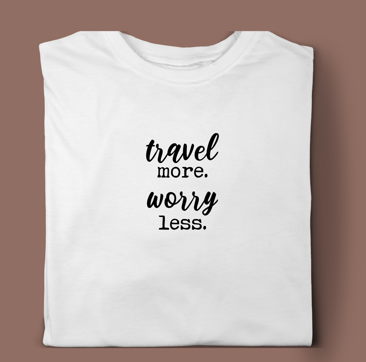 Nome do produto: Travel More Worry Less